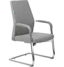 Кресло Бюрократ _JONS-LOW-V серый