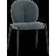 Стул Stool Group Моллек AV 438-Fl83-9005 букле темно-серый