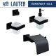 Набор аксессуаров для ванной Lauter 21SH71062 + 21SH71092 + 21SH71102 + 21SH71092 Matt Black, 4 предмета