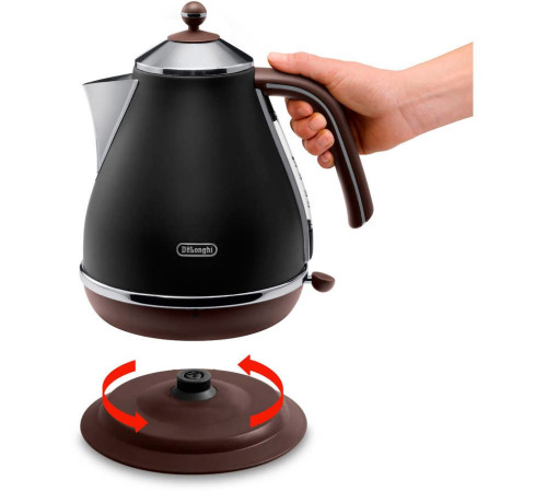 Электрический чайник DeLonghi KBOV 2001.BK