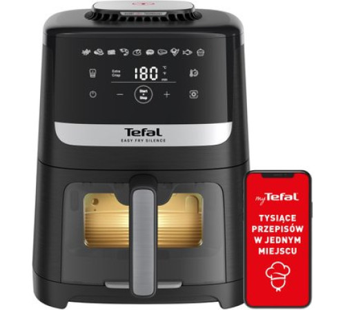 Аэрогриль аэрофритюрница Tefal Easy Fry Silence EY5568E0