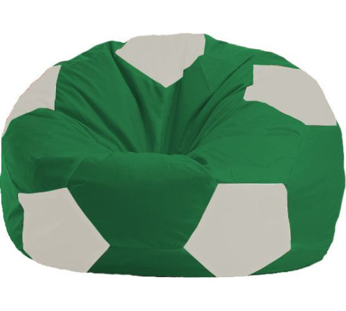 Кресло-мешок Flagman Мяч Стандарт М1.1-244 зеленый/белый