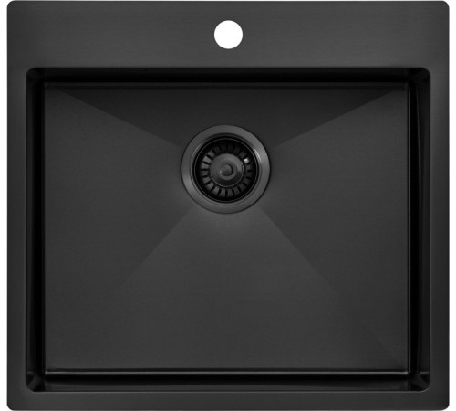 Кухонная мойка ZorG ZRE 5551 graphite