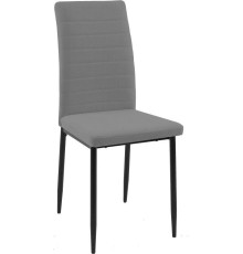 Стул DikLine Текс черный/B22 серый