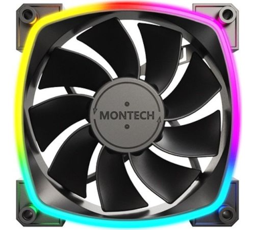 Комплект вентиляторов для корпуса Montech RX120 PWM 3 IN 1 черный