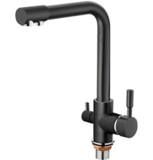 Смеситель Ledeme H55 L4055B-3 черный матовый