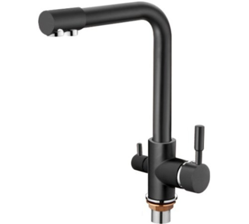 Смеситель Ledeme H55 L4055B-3 черный матовый