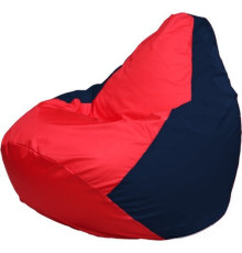 Кресло-мешок Flagman Груша Макси Г2.1-234 синий темный/красный
