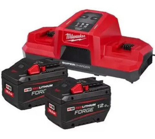 Аккумулятор с зарядным устройством Milwaukee M18 FORGENRG-122DBSC 4933498614 18В + 18В/12 Ач