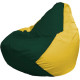 Кресло-мешок Flagman Груша Макси Г2.1-65 желтый/зеленый темный