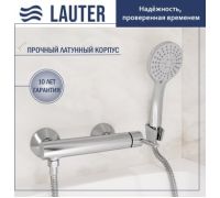 Смеситель Lauter Velvet 21СК9696С с лейкой Daisy 21S10167