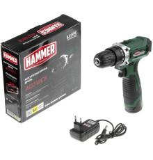 Дрель-шуруповерт Hammer ACD12CS с 1-им АКБ