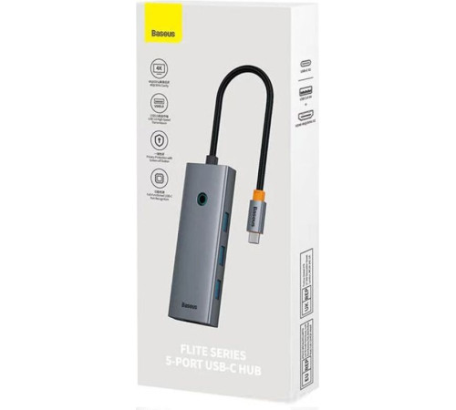 Док-станция Baseus Flite Series 4-Port USB-C Hub B00052809813-00