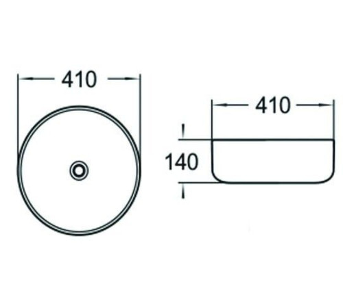 Умывальник Mexen Tina MEX-21144100