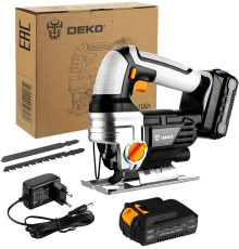 Электролобзик Deko DKJS20 SET 2 063-4211 с 2-мя АКБ