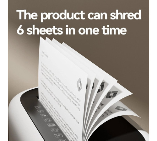 Шредер Deli ET001