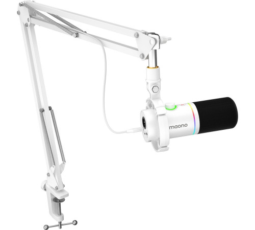 Проводной микрофон Maono PD200XS белый