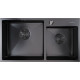 Кухонная мойка Mixline 547241 черный графит, 3 мм