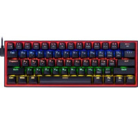 Клавиатура Redragon Fizz Redragon Melt-Gold, черный/красный