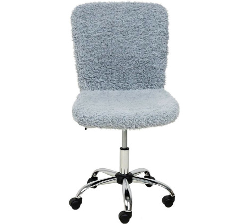 Кресло AksHome Fluffy серый