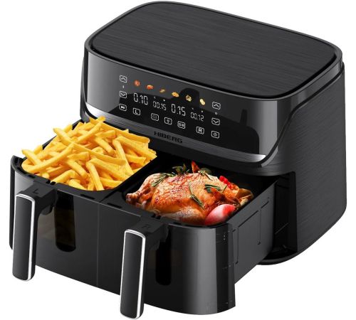 Аэрогриль аэрофритюрница Hiberg MGD 900 B