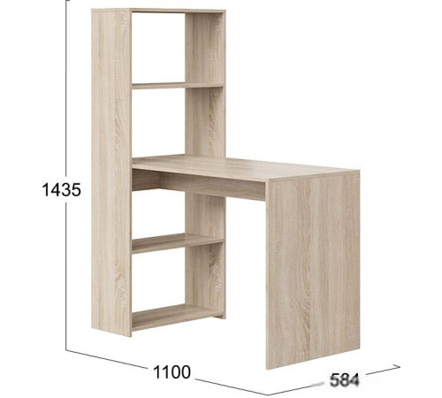 Стол Трия Тип 12 дуб сонома