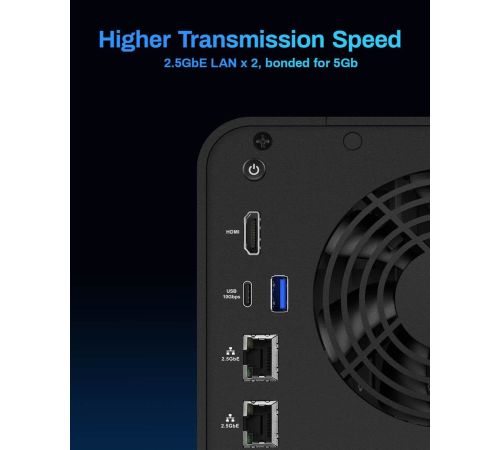 Сетевой накопитель TerraMaster F6-424