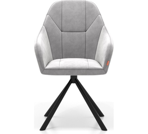 Стул Памир Босс F80 поворотный серый минт/черная опора