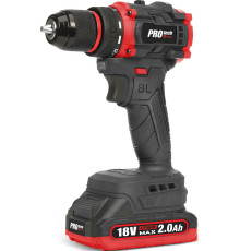 Дрель-шуруповерт Edon Protech AD-18BL с 2-мя АКБ, кейс