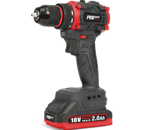 Дрель-шуруповерт Edon Protech AD-18BL с 2-мя АКБ, кейс