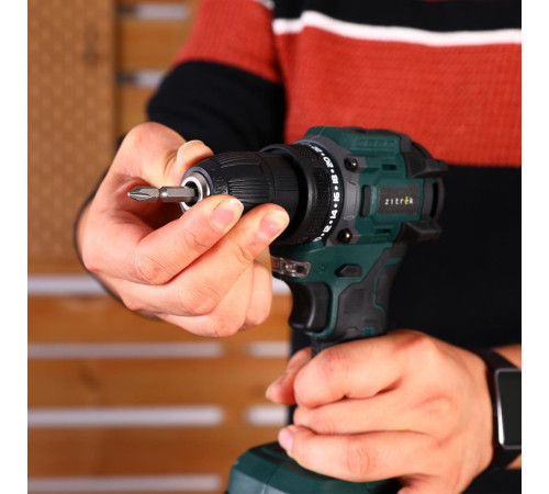 Дрель-шуруповерт Zitrek Greenpower 20 PRO 085-1313 с 1-им АКБ