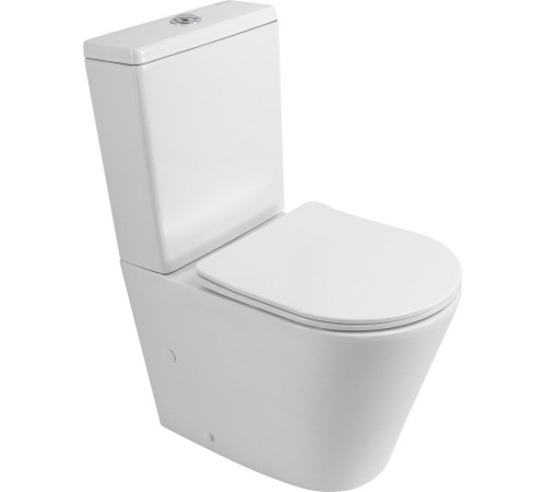 Унитаз напольный BelBagno BB2149CPR/SC с сиденьем