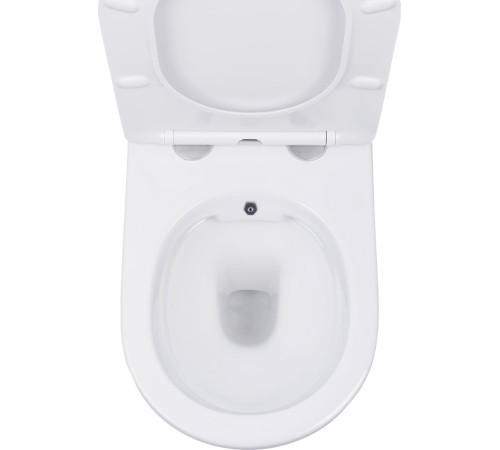 Унитаз подвесной Roxen Antares Bidet в комплекте с инсталляцией StounFix Dual Fresh 6 в 1 966135 кнопка: серый бетон