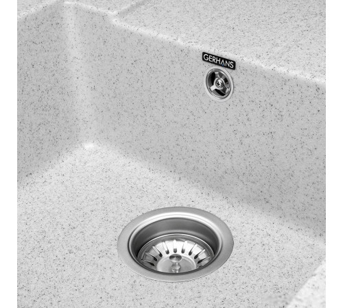 Кухонная мойка Gerhans B22 серый