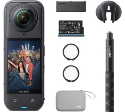 Экшен-камера Insta360 X5 Essential Pack черный