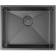 Кухонная мойка ZorG Zerox 54 U / IF PVD Gunblack
