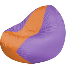 Кресло-мешок Flagman Classic К2.1-107 сиреневый/оранжевый