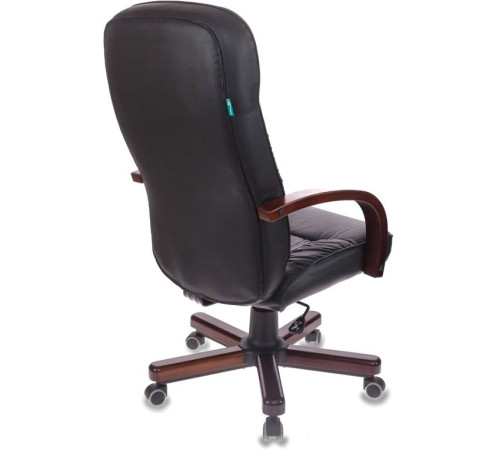 Кресло Бюрократ T-9908/WALNUT черный