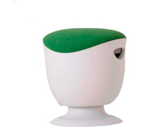 Офисный стул Chair Meister Tulip белый пластик, зеленый