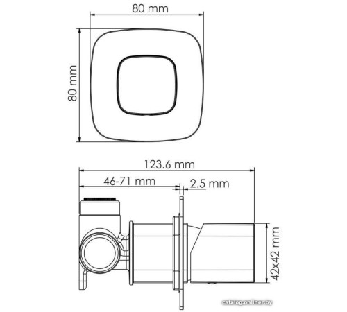 Смеситель Wasserkraft Nuthe 9151