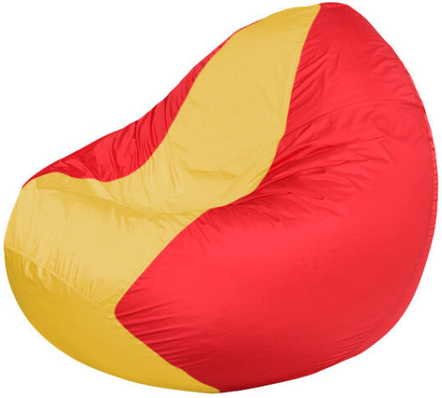 Кресло-мешок Flagman Classic К2.1-58 красный/желтый
