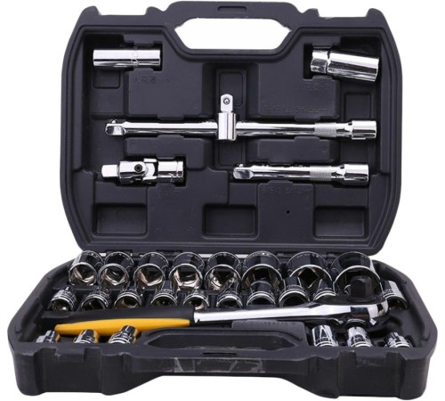 Набор трещотка с головками Deli DL1032 32 предмета