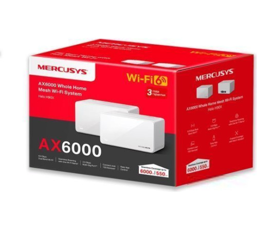 Wi-Fi система Mercusys Halo H90X 2-pack