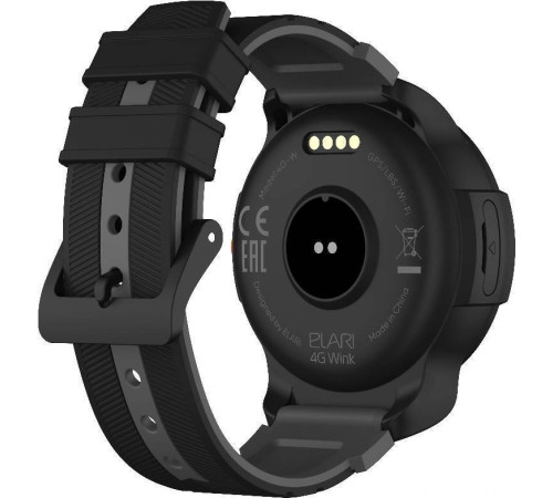 Детские умные часы Elari KidPhone 4G Wink черный