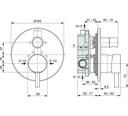 Смеситель Ideal Standard Ceraline A6939