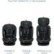 Детское автокресло Indigo Aero Isofix ST-3 темно-серый лен