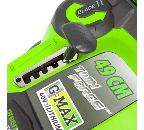 Колёсная газонокосилка Greenworks G40LM49DBK4 с 1-м АКБ 4 Ah