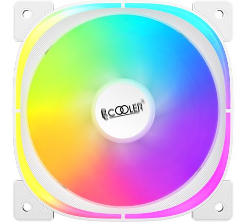 Вентилятор для корпуса PCCooler EF120 ARGB белый