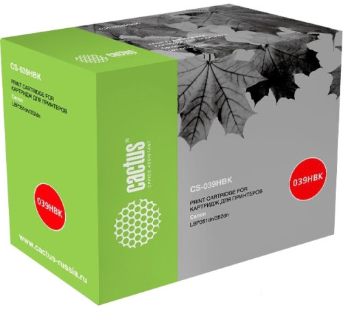 Картридж CACTUS CS-039HBK аналог HP Canon 039H