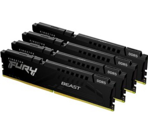 Оперативная память Kingston FURY Beast 4x32ГБ DDR5 5200 МГц KF552C40BBK4-128